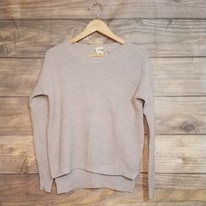 Wilfred Free High Low Waffle Sweater